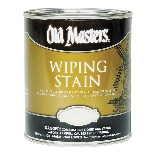 Old Masters 12016 Wood Stain, Dark Walnut, Liquid, 0.5 pt Can
