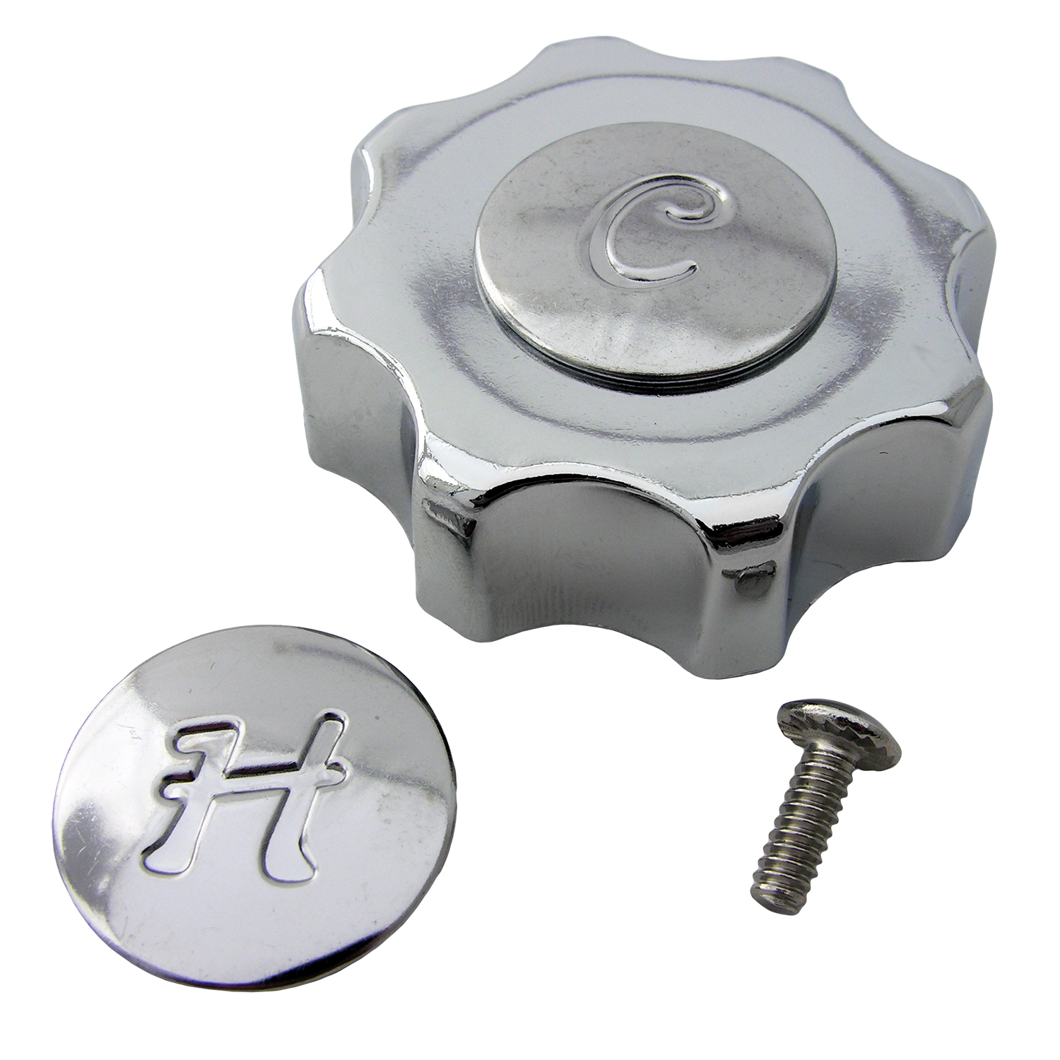 Lasco HC-48MB Tub and Shower Handle, Metal, Chrome Plated