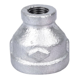 ProSource 24-3/4X1/4G Reducing Pipe Coupling, 3/4 x 1/4 in, Threaded, Steel, 40 Schedule, 300 psi Pressure