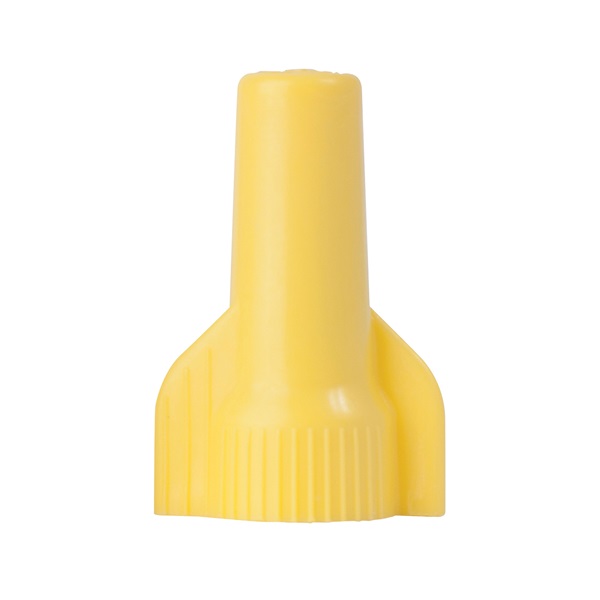 Gardner Bender WingGard 84 Series 10-084 Wire Connector, 22 to 10 AWG Wire, Steel Contact, Yellow