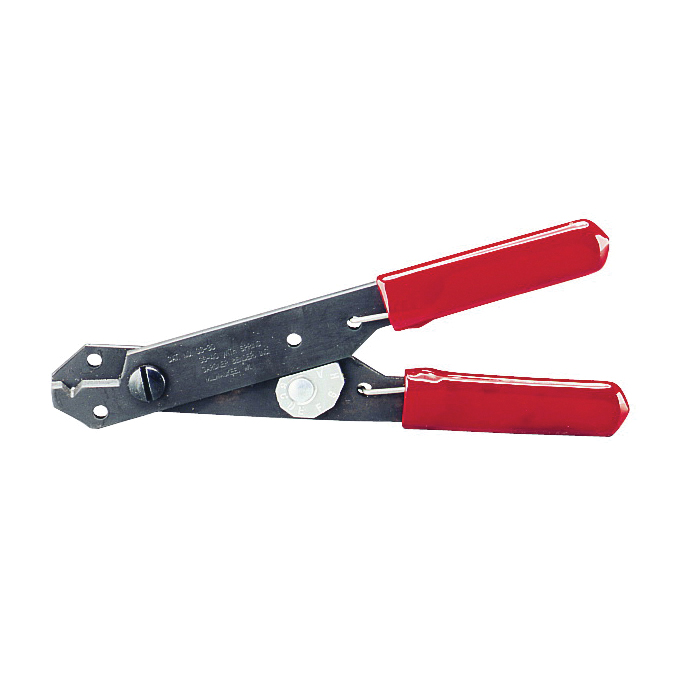Gardner Bender GS-40 Wire Stripper with Spring, 24 to 10 AWG Wire, 24 to 10 AWG Stripping, 5 in OAL, Vinyl Grip Handle