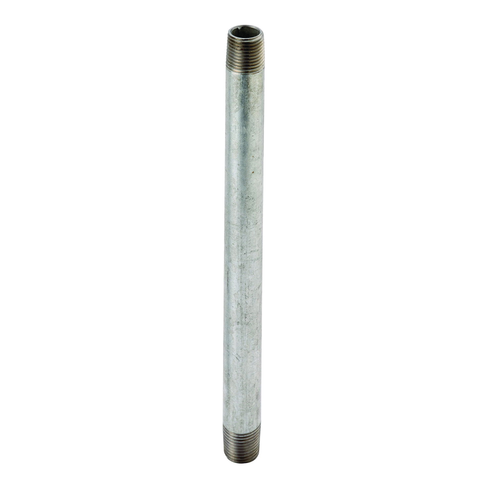 ProSource 11/4X12G Pipe Nipple, 1-1/4 in, Threaded, Steel, 12 in L