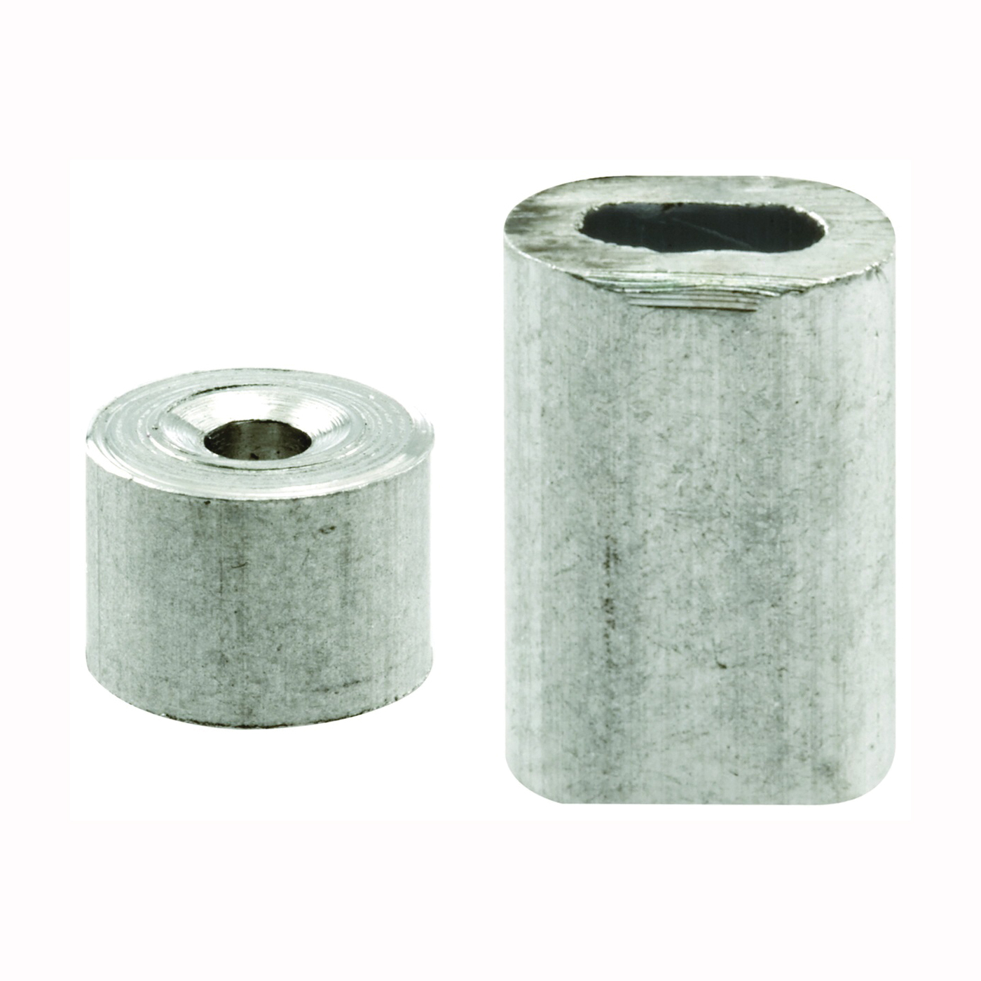 Prime-Line GD 12151 Cable Ferrule and Stop, 1/8 in Dia Dimensions, Aluminum