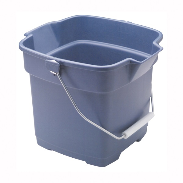 Rubbermaid Roughneck FG296400ROYBL Utility Bucket, 12 qt, Polypropylene, Royal Blue