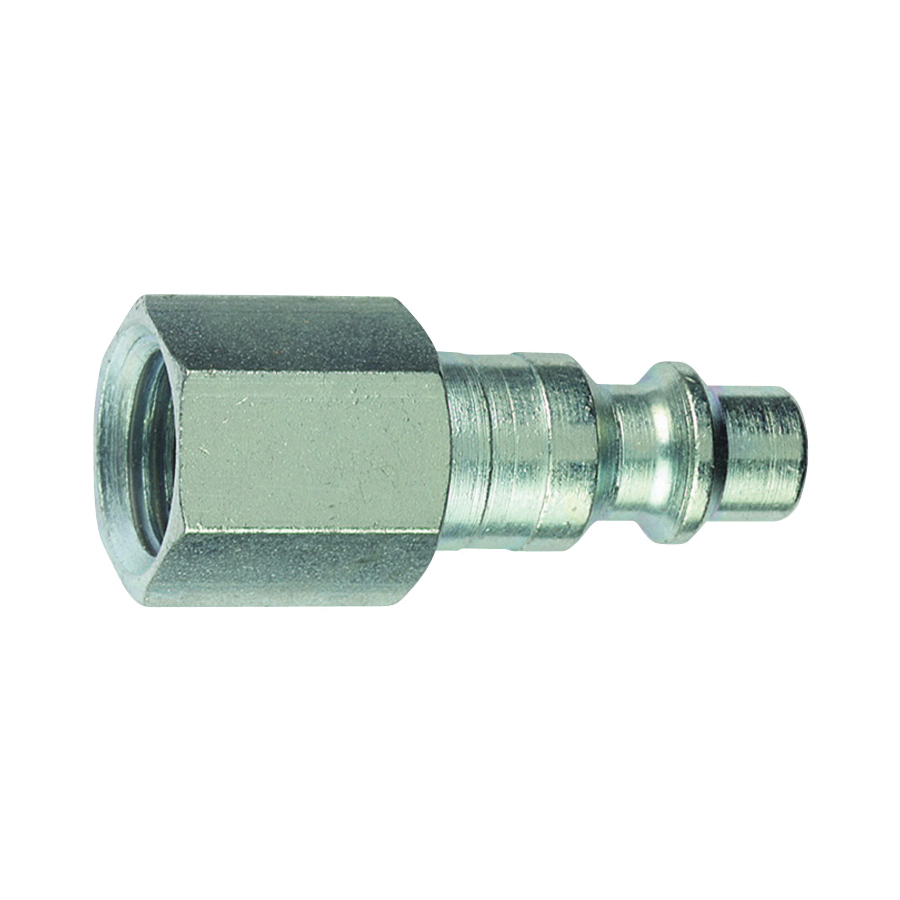 Tru-Flate 12-235 Plug, I/M-Style, 1/4 in, FNPT, Steel