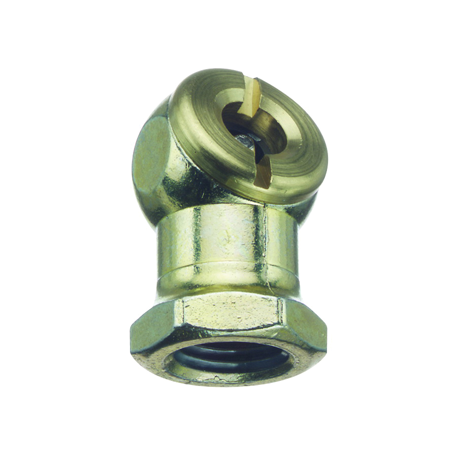 Tru-Flate 17-351 Air Line Chuck, Ball Foot, Direct, 1/4 in, FNPT