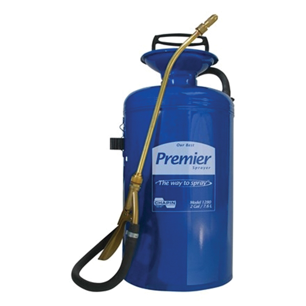 Chapin 1280 Compression Sprayer, 2 gal Tank, Steel Tank, 42 in L Hose, Blue