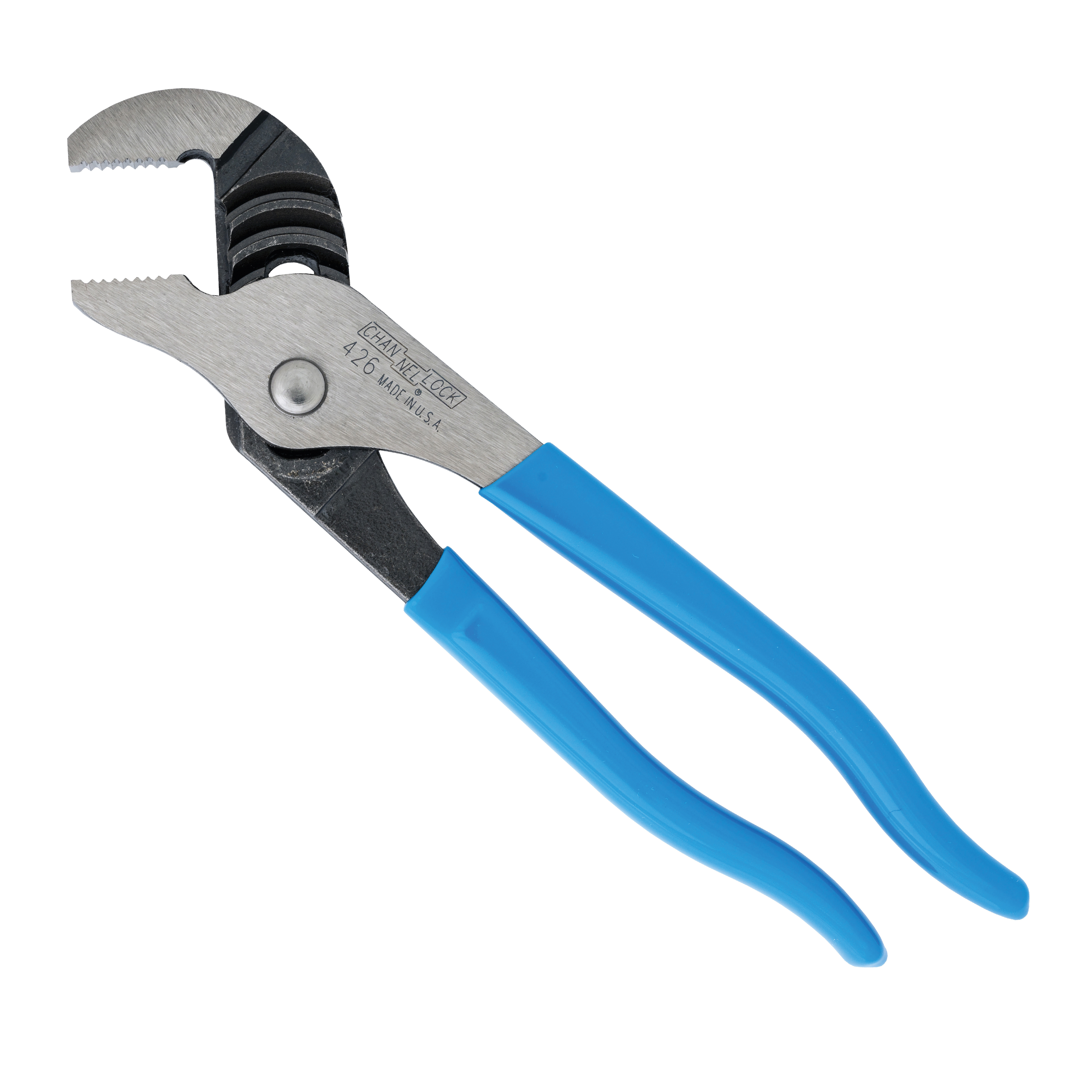 Channellock 426 Tongue and Groove Pliers, 6-1/2 in OAL, 0.87 in Jaw Opening, Blue Handle, Cushion Grip Handle