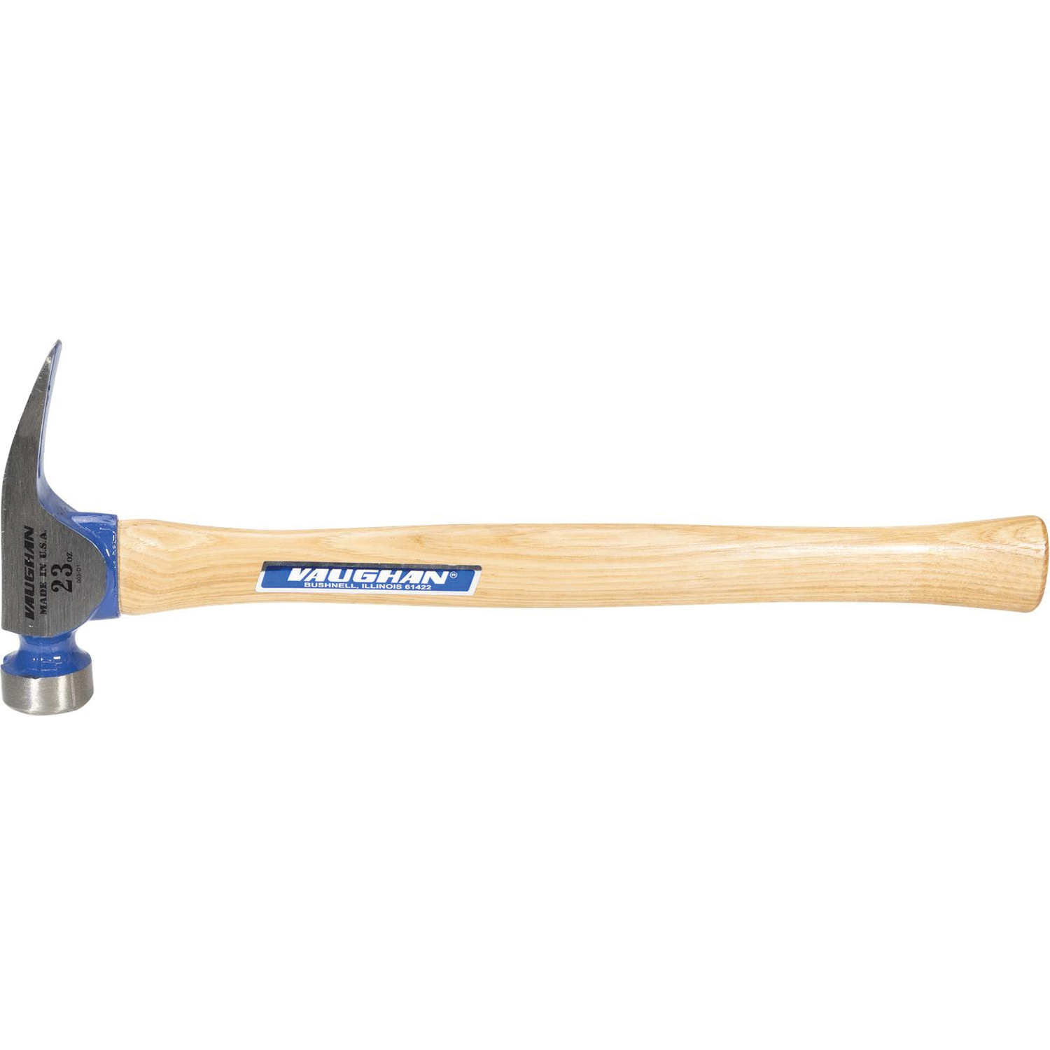 Vaughan California Framer CF1 Hammer, 23 oz Head, Milled Face, Rip Claw Head, HCS Head