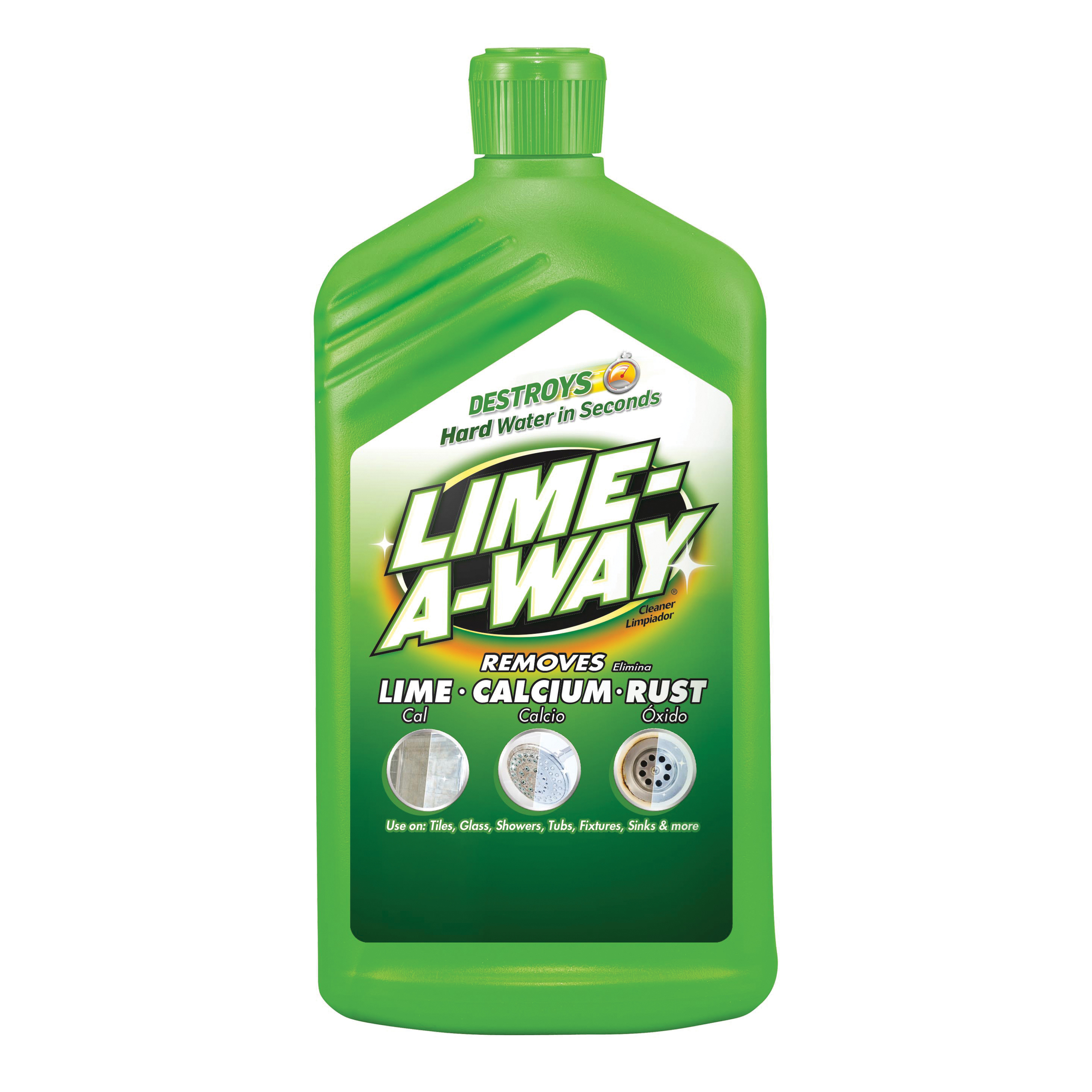 Lime-A-Way 5170087000 Lime and Rust Remover, 28 oz, Liquid, Clear