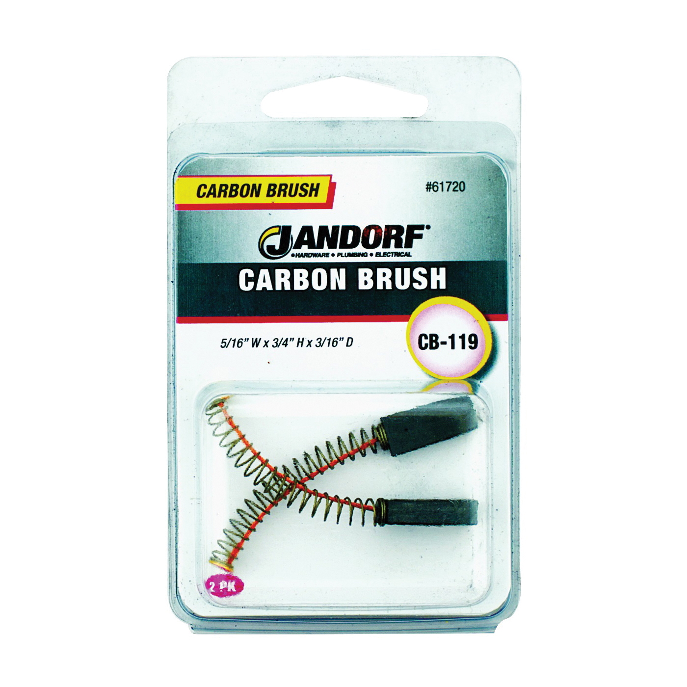Jandorf 61720 Brush, Carbon