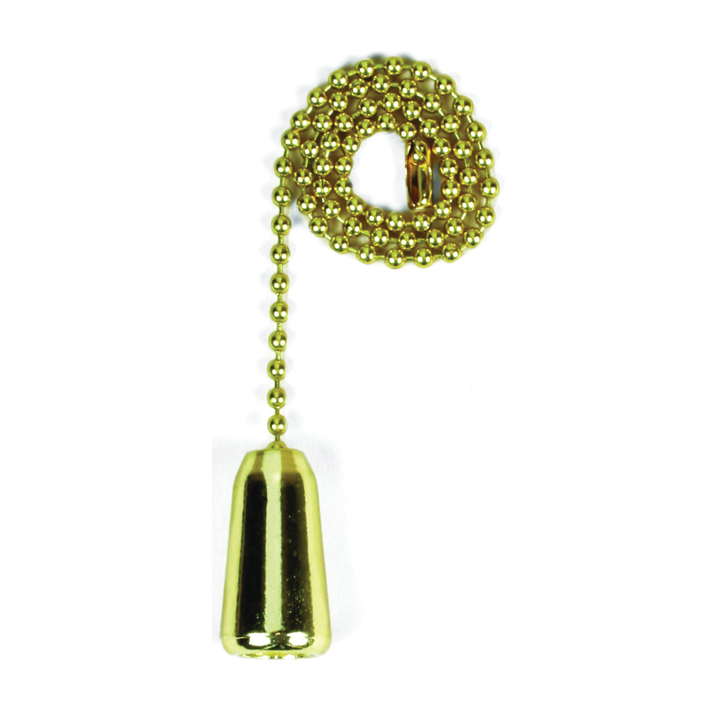 Jandorf 60315 Pull Chain, 12 in L Chain, Solid Brass