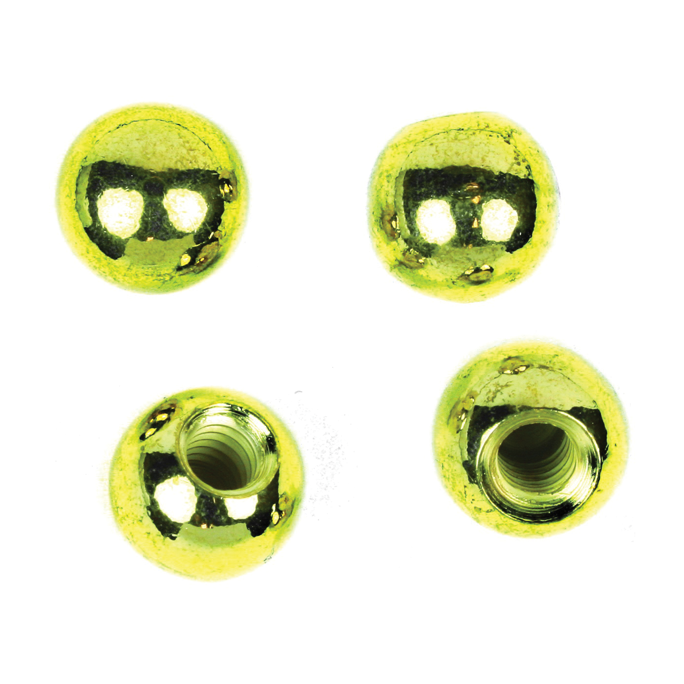 Jandorf 60250 Cap Nut, Canopy Ball, Solid Brass, For: Light Fixtures