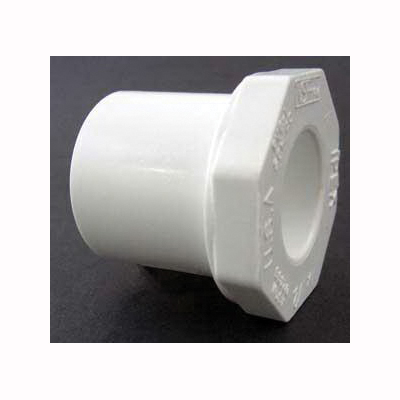 IPEX 435660 Reducing Bushing, 2 x 1-1/4 in, Spigot x Socket, White, SCH 40 Schedule, 150 psi Pressure
