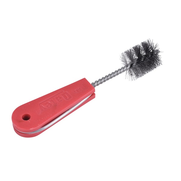 Oatey 31329 Fitting Brush, For: 1 in Dia fitting, Steel Bristle, Polystyrene Handle