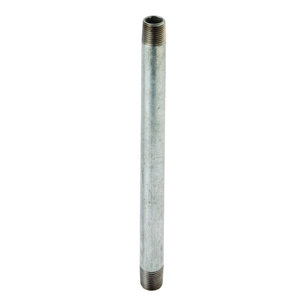 ProSource GN 2X24-S Pipe Nipple, 2 in, Threaded, Steel, 24 in L