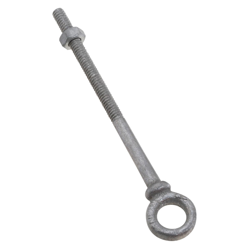 National Hardware N245-084 Eye Bolt, 1/4-20 Thread, Coarse Thread, 3-7/8 in L Thread, 1/2 in ID x 7/8 in OD Dia Eye