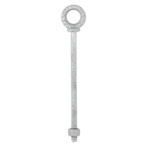 National Hardware N245-084 Eye Bolt, 1/4-20 Thread, Coarse Thread, 3-7/8 in L Thread, 1/2 in ID x 7/8 in OD Dia Eye