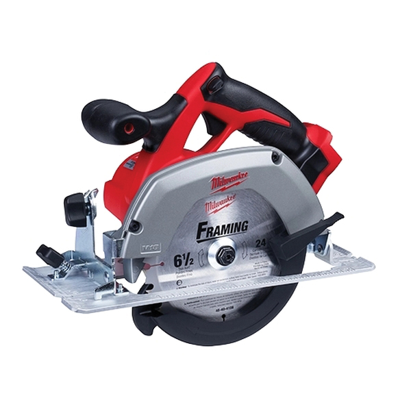 Milwaukee M18 2630-20 Circular Saw, Tool Only, 18 V, 2.8 Ah, 6-1/2 in Dia Blade, 50 deg Bevel