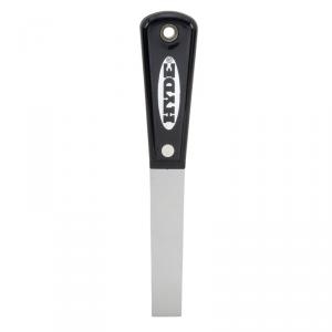 Hyde 02005 Putty Knife, 3/4 in W Blade, HCS Blade, Nylon Handle, Tapered Handle, 7 in OAL