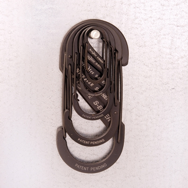Nite Ize S-Biner Series SB1-2PK-01 Dual Carabiner, Stainless Steel
